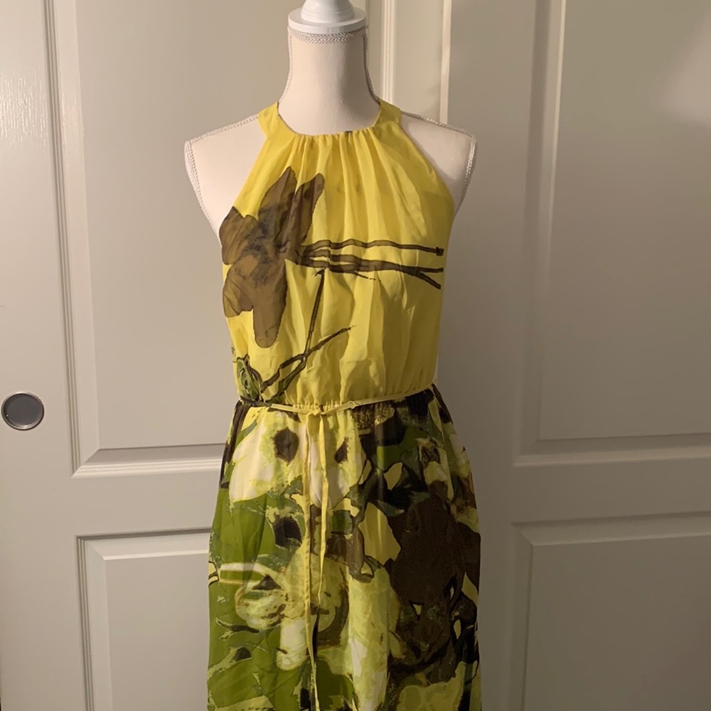Jessica Simpson Halter Midi Dress
